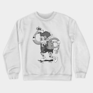 Retro Skate Lad Crewneck Sweatshirt